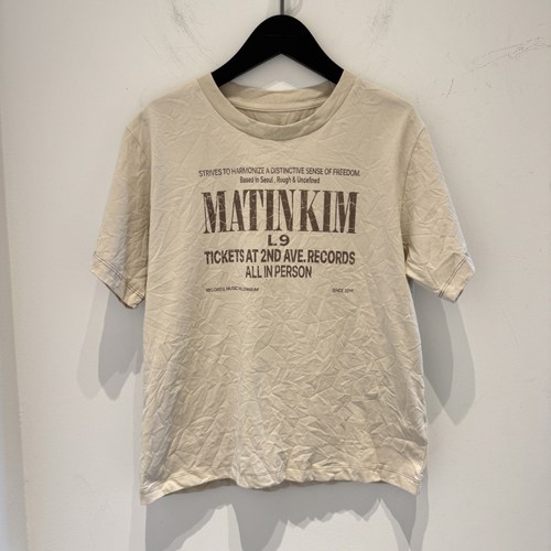 不退换COTA韩代MATINKIM26春T恤 MK2634TS010M 6E07
