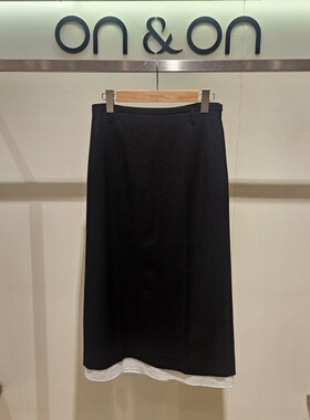 COTA 韩国代购 ON&ON/安乃安2026春 百搭半身裙 NMW6SS239 6B10