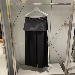 5I03 W25200 不退换全韩百货LUCKYCHOUETTE韩代25秋休闲长裤 LFPN