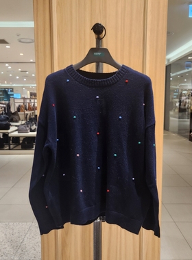 COTA韩国代购BENETTON 韩国代购 2026春毛针织衫 BAKP07-611 6A02