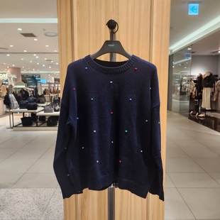 COTA韩国代购BENETTON 韩国代购 2026春毛针织衫 BAKP07-611 6A02