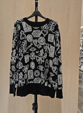 不退换全韩百货 DEVASTEE韩国代购2025秋毛针织衫 CFFDVKT13 5H28