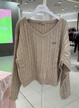 不退换全韩百货BITTERCELLS韩国代购25秋针织衫 B247KT04 5I13