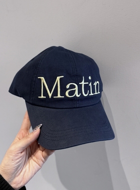 不退换COTA韩国代购MATINKIM 2026春棒球帽 MK2600HT708V 6A31