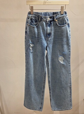 不退换COTA韩代THURSDAYISLAND 2026春牛仔长裤 T262MJE135W 6B27