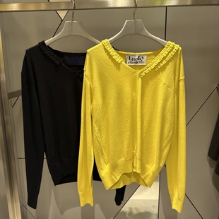 6C18 M26320 不退换COTA韩代LUCKYCHOUETTE2026春毛针织衫 LFWA