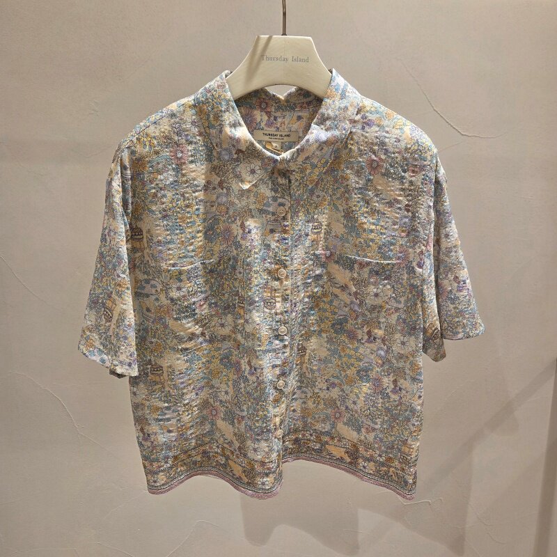 不退换COTA韩代 THURSDAYISLAND 2026春衬衫 T264MBL293W 6D13