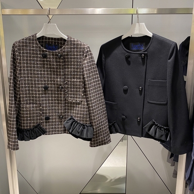 不退换COTA韩国代购LUCKYCHOUETTE25秋外套 LFJA-W25310 5J15