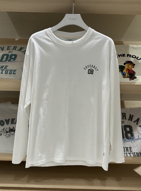 不退换COTA韩国代购COVERNAT 2026春休闲T恤 CO2503LT21 6A31