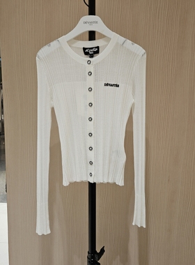 全韩百货 DEVASTEE 韩国代购 2025秋时尚毛针织衫 DSFDVCA08 5H26