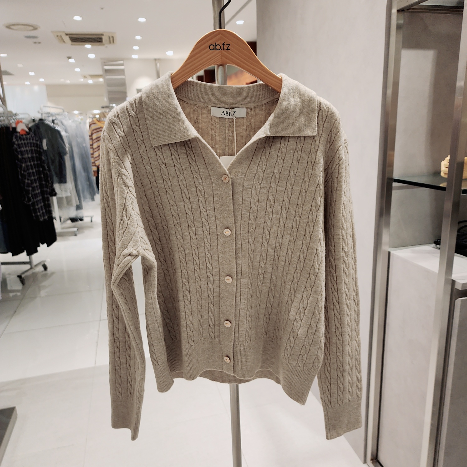 全韩百货 ABFZ 韩国代购 2025秋 时尚针织 AFZ4HY36J 5I11