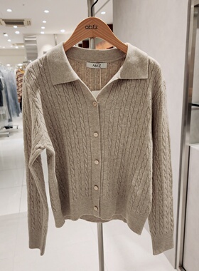 全韩百货 ABFZ 韩国代购 2025秋 时尚针织 AFZ4HY36J 5I11