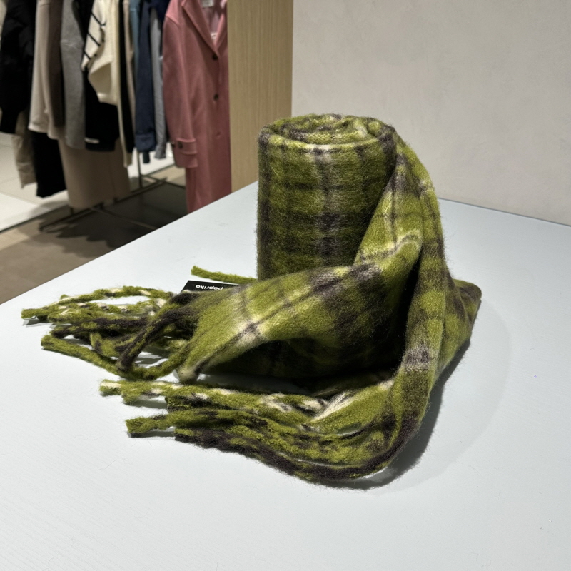 不退换全韩百货 PAPRIKA 韩国代购2025冬休闲围巾 SK4AMC01 5L05