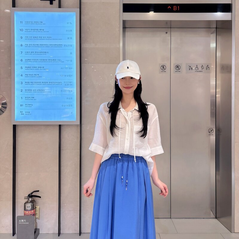 COTA 韩国代购 BENETTON 2026春 时尚衬衫 BABL76-631 6E06