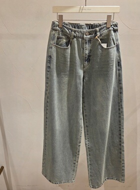 不退换COTA韩代THURSDAYISLAND 2026春牛仔长裤 T262MJE137W 6B27