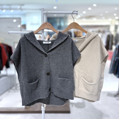 不退换COTA 韩代LOVE N SHOW 2026春 针织马夹GCFJGKV04(SA) 6B10