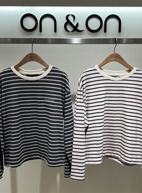 全韩百货 ON&ON/安乃安 韩国代购2025秋T恤 NMW5AE704 5H26