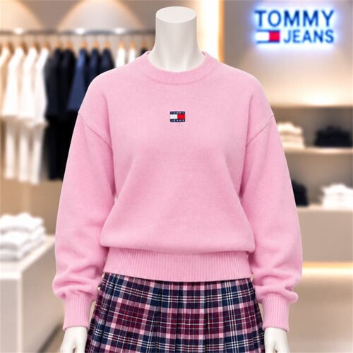 不退换COTA韩国代购TOMMYJEANS26秋女针织衫 T32G7KTO18TWT1 6I28