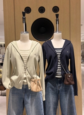 COTA 韩国代购 LAP 2026春 休闲针织开衫 AS1KH164 6A21