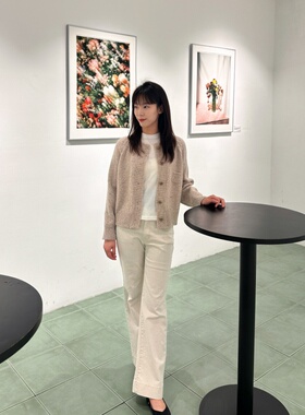 【小元推荐】不退换韩代LOVENSHOW26春休闲牛仔裤 GCGCGPT01 6B27