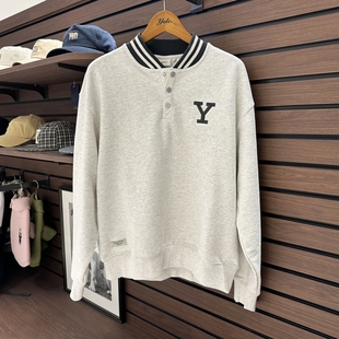 YFF1CR302A 不退换COTA韩国代购 休闲百搭卫衣 2025冬 5L26 YALE