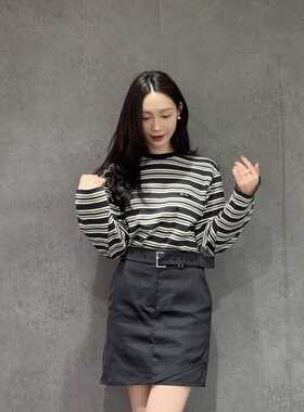 COTA韩国代购 ZOOC 2026春 时尚半身裙 Z261MSD002 6A08