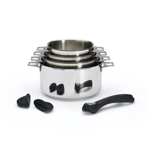 法国De Buyer不锈钢套锅