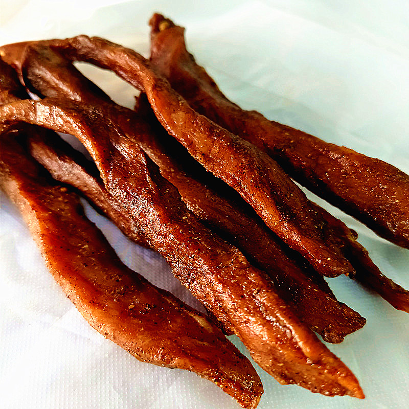 【拍两件包邮】淄博博山 风干猪肉条240g 五香手撕肉条