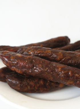 博山传统口味的精肉香肠