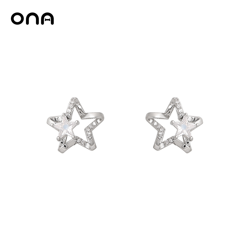ona精致星星简约气质耳环