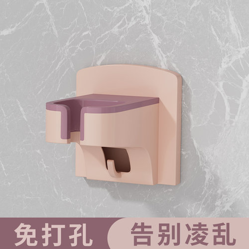 吹风机置物架吹风机免打孔挂架器化妆室墙上壁挂吹风机懒人支架