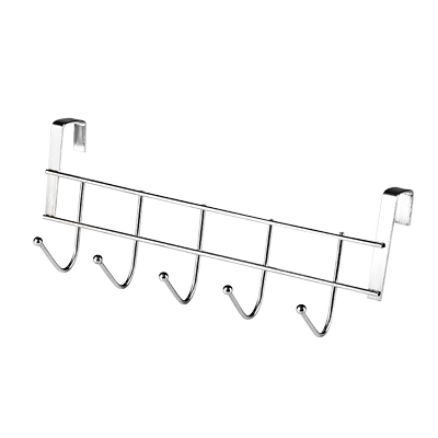 不锈钢橱柜门背挂钩免打孔置物架