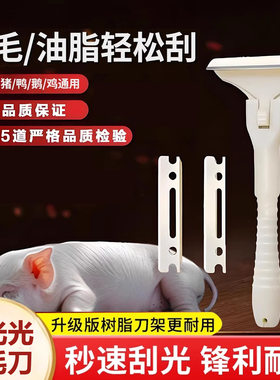 猪光光刮毛刀刮猪皮油脂刀大号刀片刮猪毛刮油猪蹄刨毛刀神器锋利