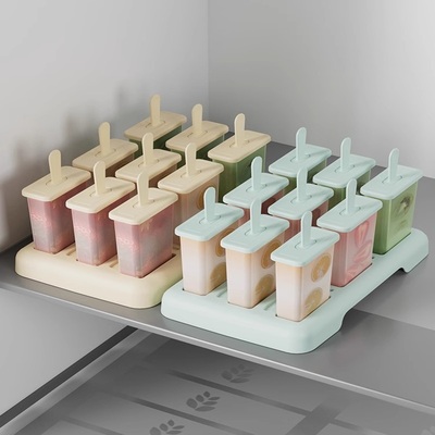 雪糕模具食品级多支装制冰盒