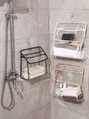 大学生开学住校神器宿舍好物透明洗漱浴室防水挂袋收纳袋