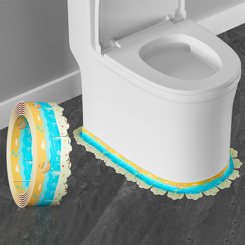 马桶边缘防水贴卫生间美缝贴条