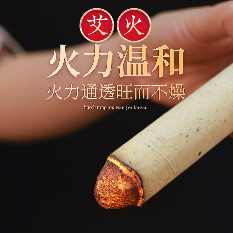 北京同仁堂艾灸艾条艾柱随身灸仪铜家用便携式熏宫寒妇科去湿气