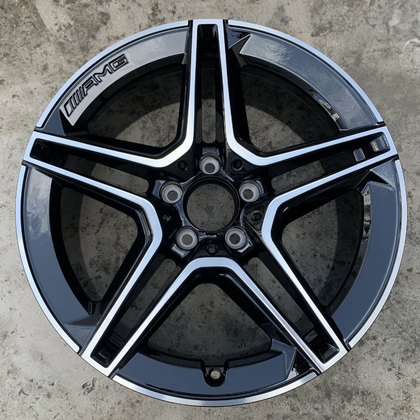 18寸适配奔驰原装进口a级b级c级cla级c260l c200汽车钢圈升级轮毂