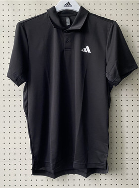 阿迪达斯短袖T恤男夏季速干网球运动休闲翻领POLO衫HS3236