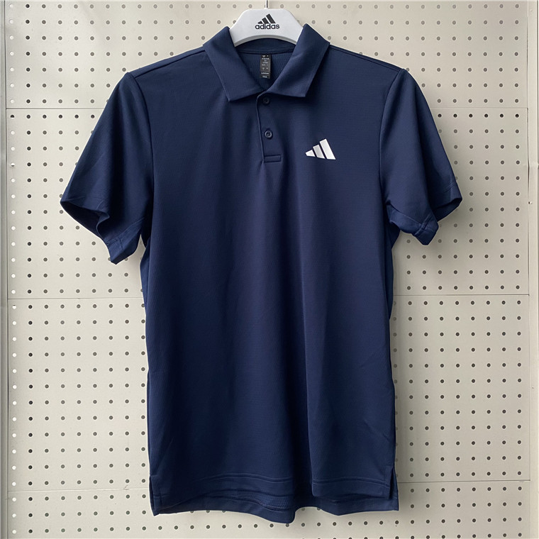 adidas阿迪达斯短袖男夏季翻领POLO衫速干透气运动T恤HS3237