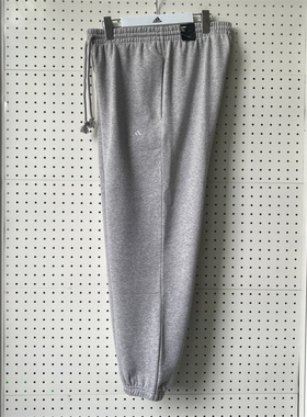 adidas阿迪达斯男裤冬新款宽松加绒束脚裤休闲运动裤长裤IJ6882