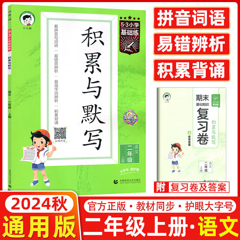 2025小学基础练语文积累与默写