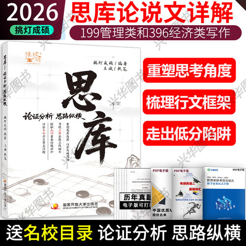 挑灯成硕2026思库论说文详解