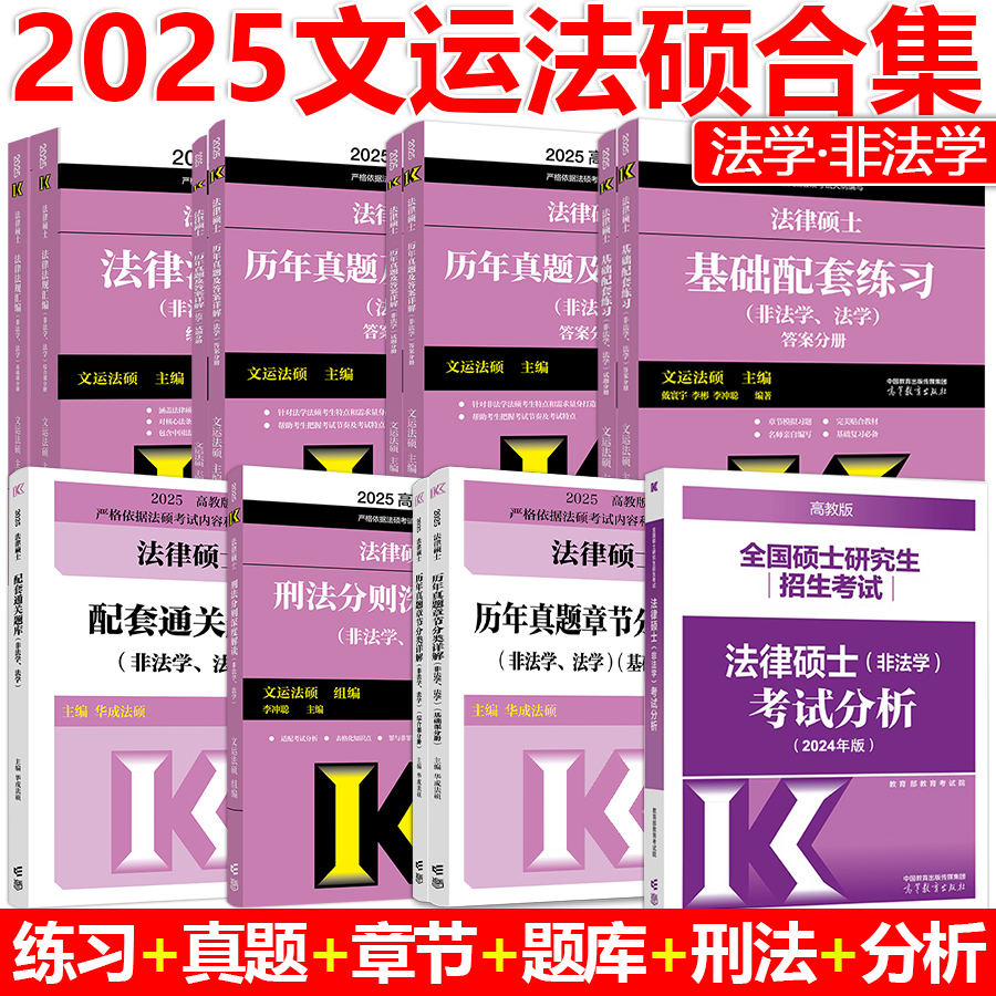 2025文运法硕套装合集非法学