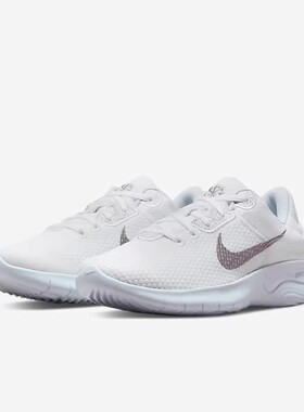 Nike Flex Experience Run11 女款白色低帮跑步鞋DD9283-100