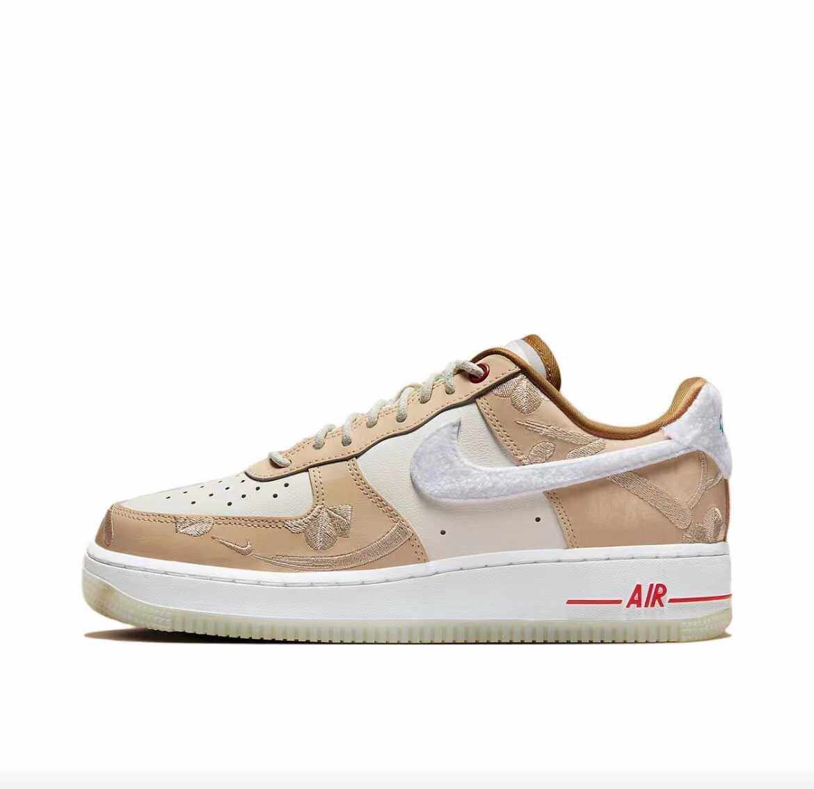 Nike/耐克厚底板鞋女鞋 AIR FORCE 1运动鞋休闲鞋FD4341 DN4178