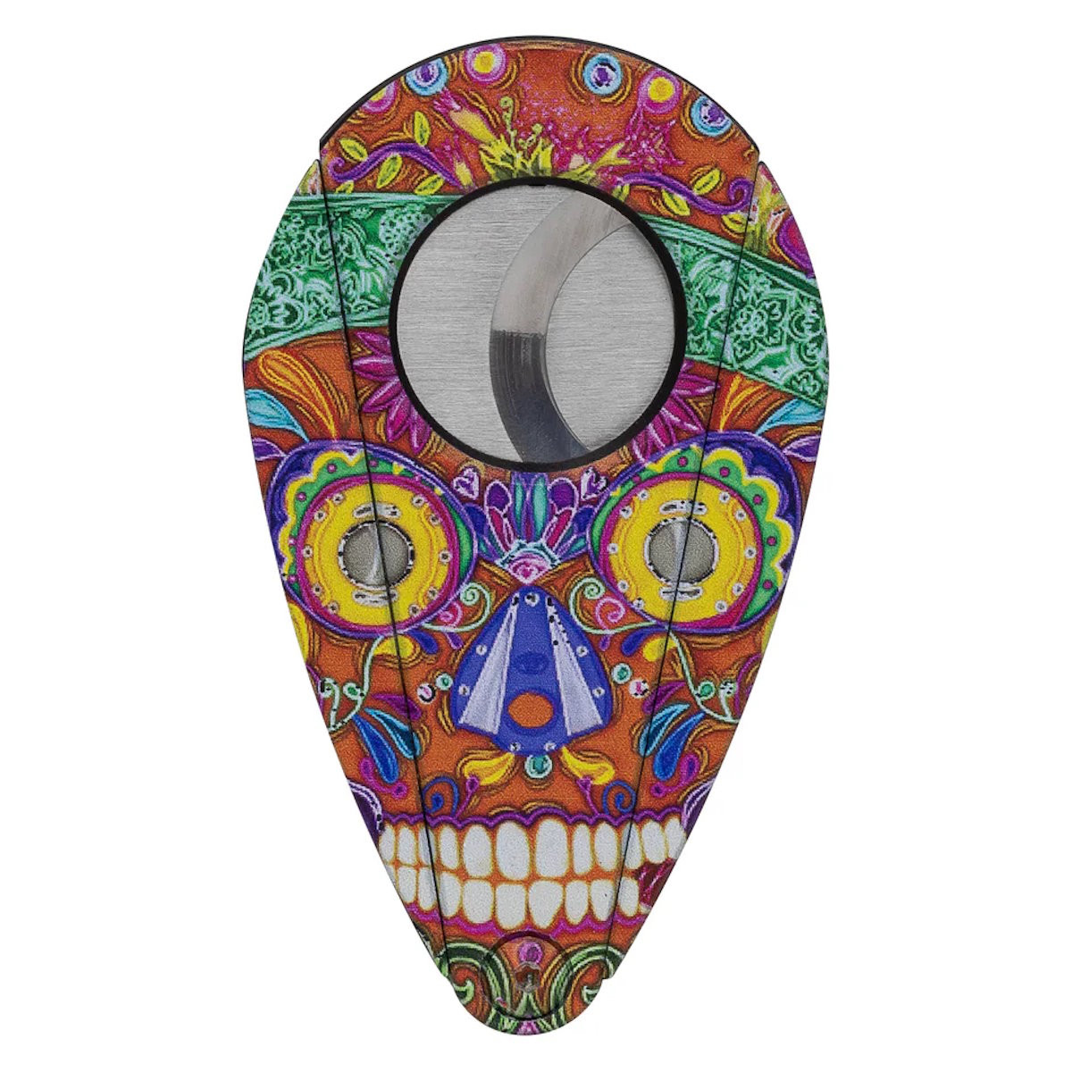 美国Xikar Xi2 Cutter Calavera西卡雪茄刀骷髅系列双刃雪茄剪