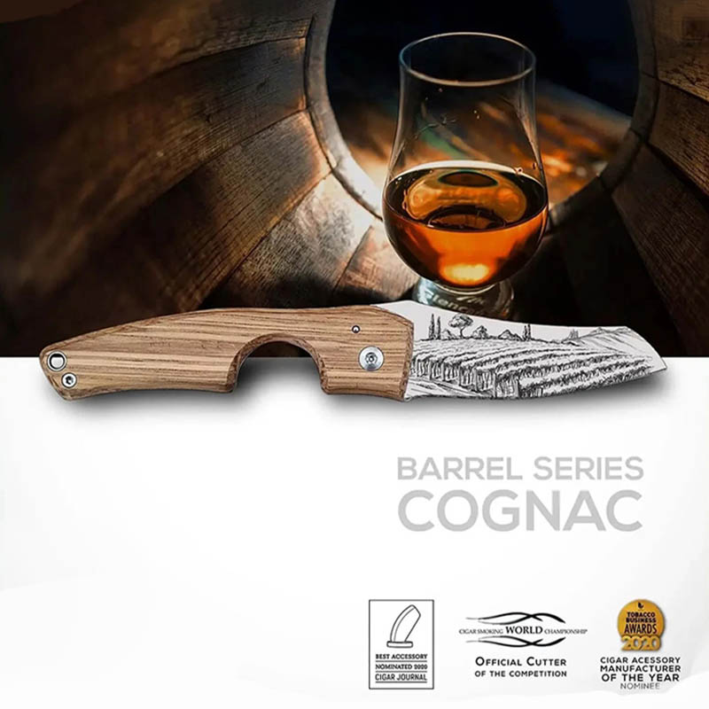 便携雪茄刀LES酒桶刀柄