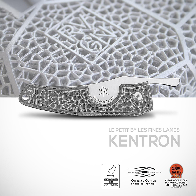 法國LES雪茄刀3D打印雪茄葉結構