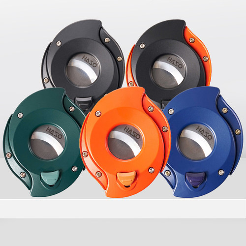 法国设计师品牌HASO雪茄剪刀 全金属自动开启 台湾工厂生产